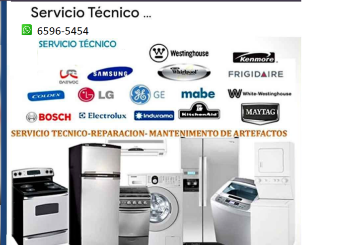 Servicio de reparacion y Mantenimiento de Lavadoras Secadoras y Centrode Lavadp